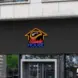 Steak House Neon Sign_Black_Mockup_Template02
