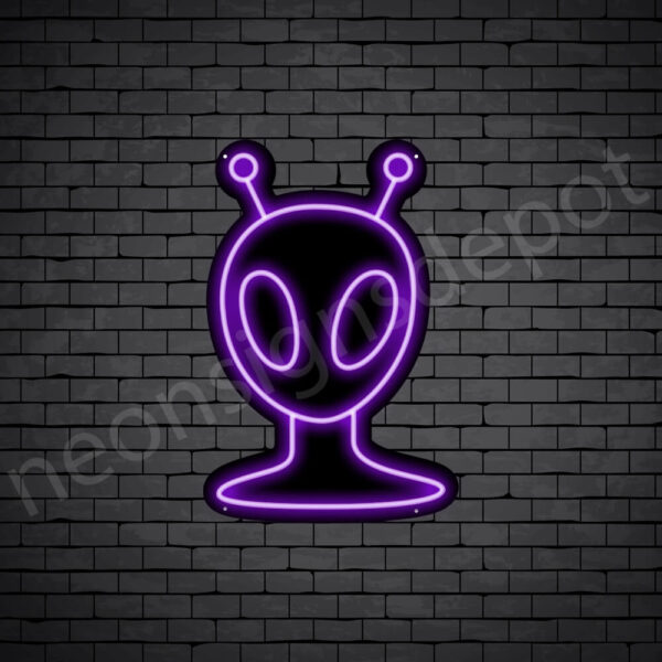 Alien-V2-Neon-Sign-24x16-WS-B-PURPLE Alien-V2-Neon-Sign-24x16-WS-B-PURPLE