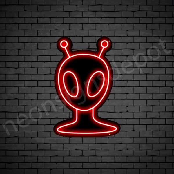 Alien-V2-Neon-Sign-24x16-WS-B-RED Alien-V2-Neon-Sign-24x16-WS-B-RED
