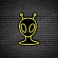 Alien-V2-Neon-Sign-24x16-WS-B-YELLOW