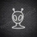 Alien-V2-Neon-Sign-24x16-WS-C-WHITE