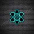 Atom-Neon-Sign-24x22-WS-B-BRIGHT-BLUE