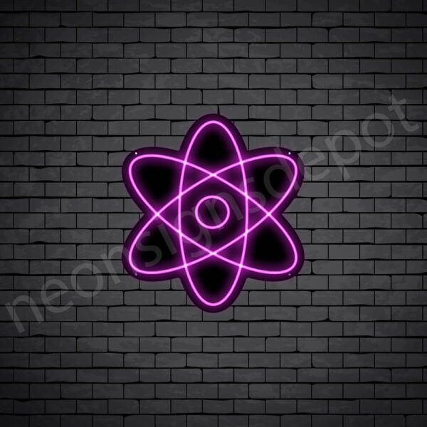 Atom-Neon-Sign-24x22-WS-B-PINK Atom-Neon-Sign-24x22-WS-B-PINK