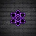 Atom-Neon-Sign-24x22-WS-B-PURPLE