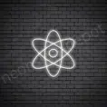 Atom-Neon-Sign-24x22-WS-C-WHITE