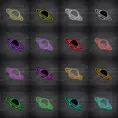 Planet V2 Neon Sign