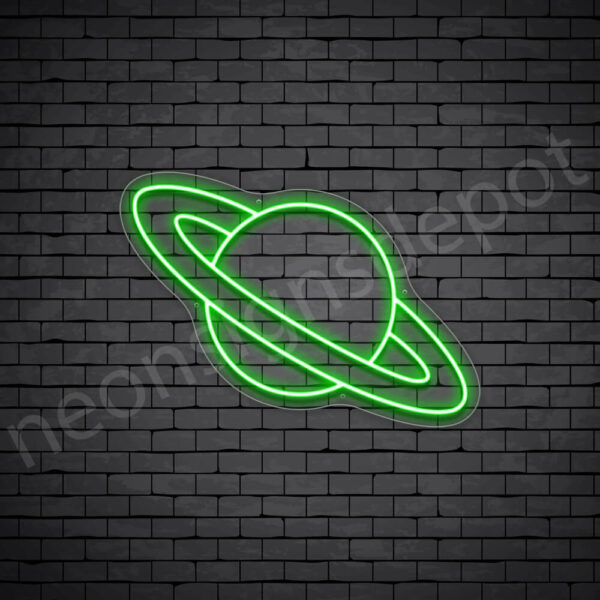 Planet-V2-Neon-Sign-17x24-WS-C-GREEN Planet-V2-Neon-Sign-17x24-WS-C-GREEN