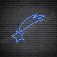 Blue Shooting Star Sign