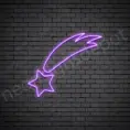 Purple Shooting Star Sign