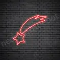 Red Shooting Star Sign