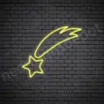 Yellow Shooting Star Sign
