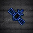 Space-Satellite-Neon-Sign-24x24-WS-B-DARK-BLUE