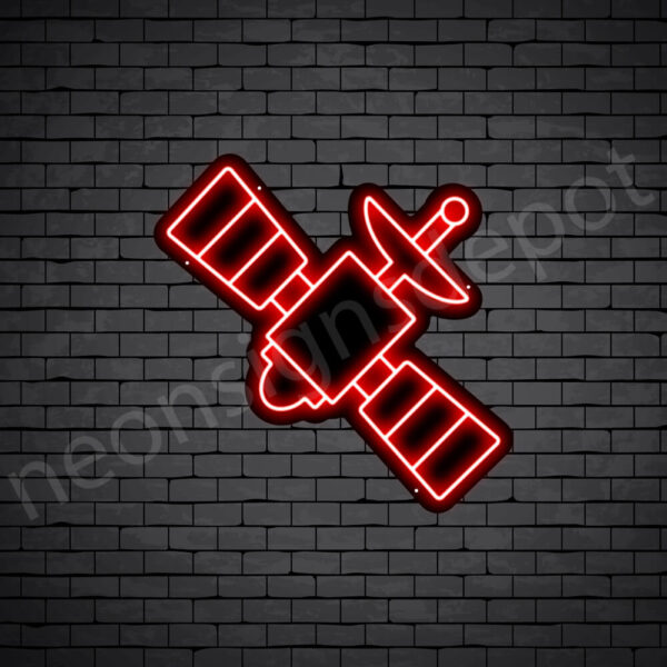 Space-Satellite-Neon-Sign-24x24-WS-B-RED Space-Satellite-Neon-Sign-24x24-WS-B-RED