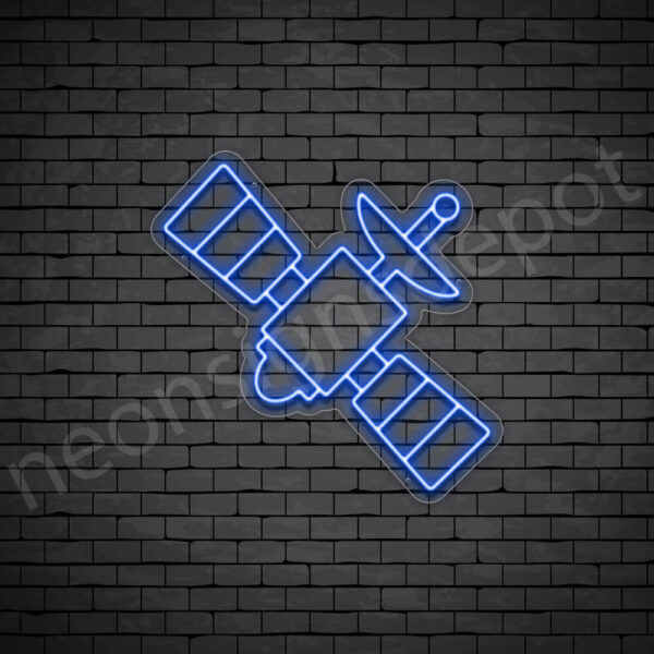 Space-Satellite-Neon-Sign-24x24-WS-C-DARK-BLUE Space-Satellite-Neon-Sign-24x24-WS-C-DARK-BLUE