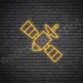 Space-Satellite-Neon-Sign-24x24-WS-C-ORANGE