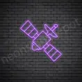 Space-Satellite-Neon-Sign-24x24-WS-C-PURPLE
