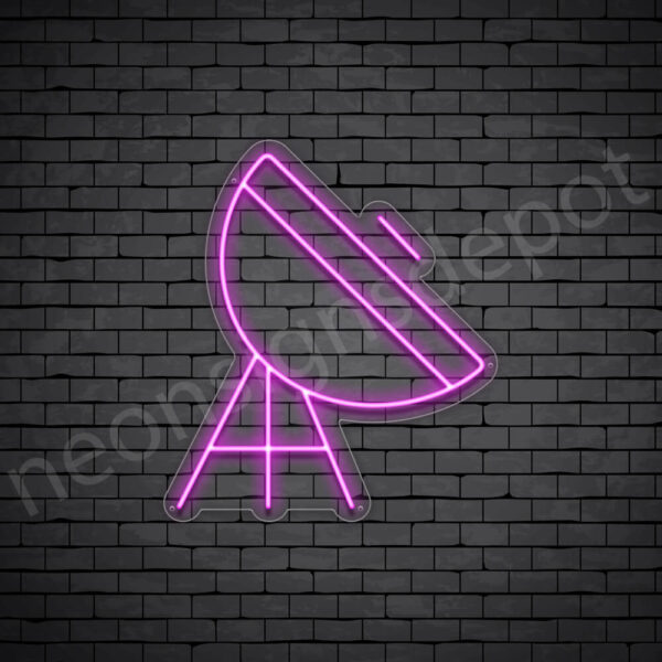 Space-Satellite-V3-Neon-Sign-24x21-WS-C-PINK Pink Space Satellite Neon Sign