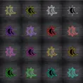 Sun Moon Neon Sign