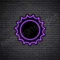 Sun-Neon-Sign-24x24-WS-B-PURPLE