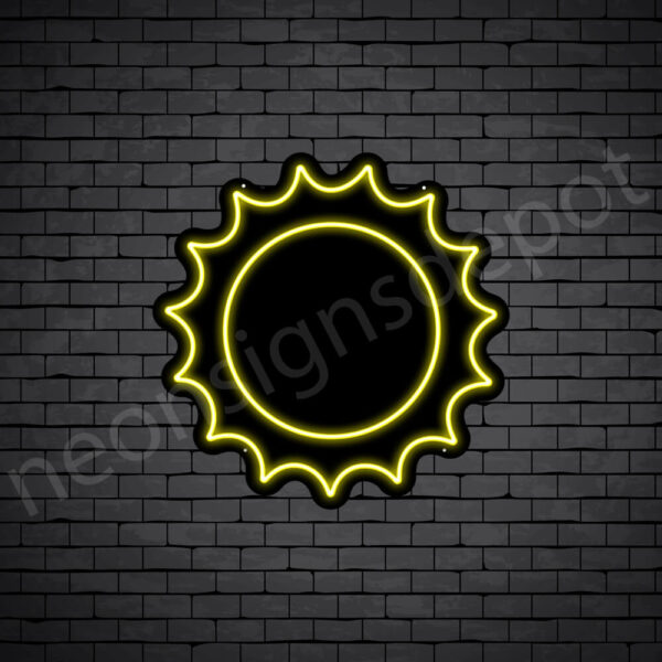Sun-Neon-Sign-24x24-WS-B-YELLO Sun-Neon-Sign-24x24-WS-B-YELLO