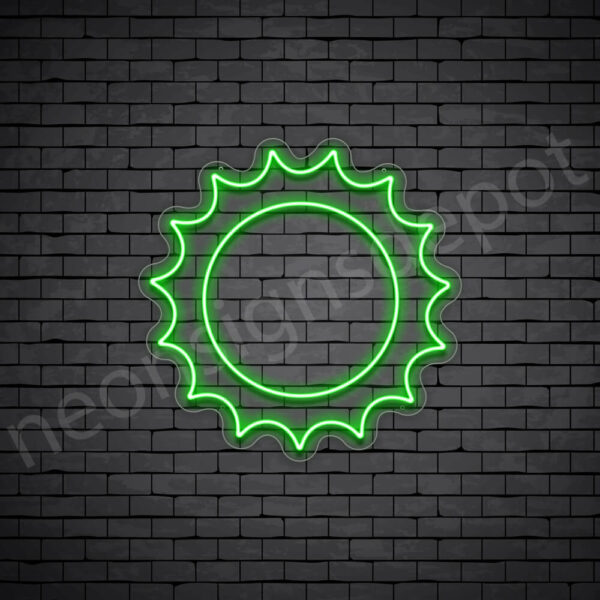 Sun-Neon-Sign-24x24-WS-C-GREEN Sun-Neon-Sign-24x24-WS-C-GREEN