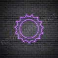 Sun-Neon-Sign-24x24-WS-C-PURPLE