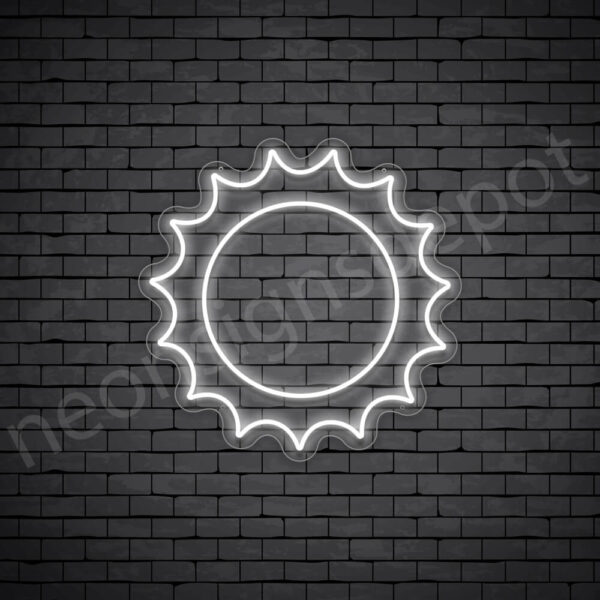 Sun-Neon-Sign-24x24-WS-C-WHITE Sun-Neon-Sign-24x24-WS-C-WHITE