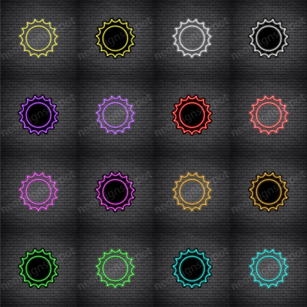 Sun Neon Sign Sun Neon Sign