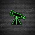 Telescope-V2-Neon-Sign-22x24-WS-B-GREEN