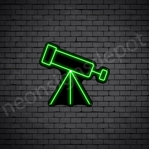 Telescope-V2-Neon-Sign-22x24-WS-B-GREEN Telescope-V2-Neon-Sign-22x24-WS-B-GREEN