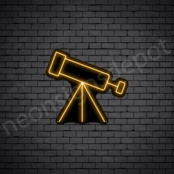 Telescope-V2-Neon-Sign-22x24-WS-B-ORANGE Telescope-V2-Neon-Sign-22x24-WS-B-ORANGE