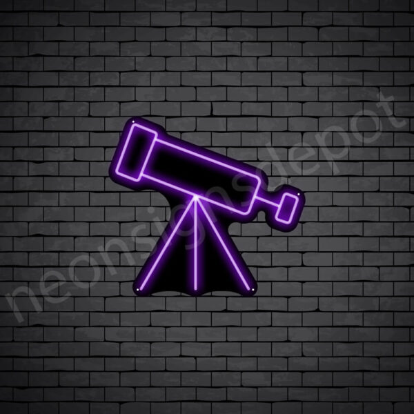 Telescope-V2-Neon-Sign-22x24-WS-B-PURPLE Telescope-V2-Neon-Sign-22x24-WS-B-PURPLE