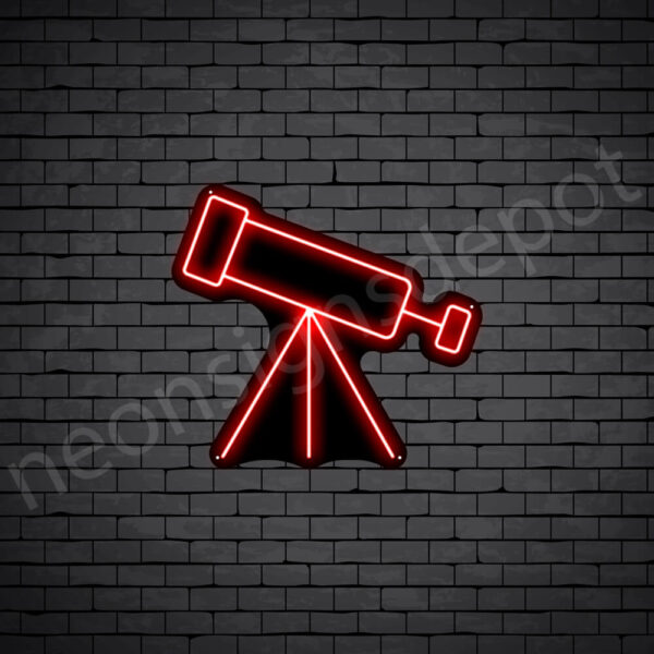 Telescope-V2-Neon-Sign-22x24-WS-B-RED Telescope-V2-Neon-Sign-22x24-WS-B-RED