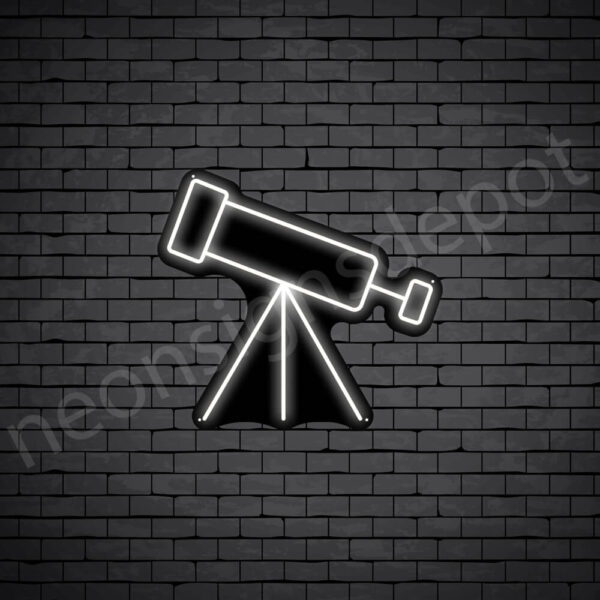 Telescope-V2-Neon-Sign-22x24-WS-B-WHITE Telescope-V2-Neon-Sign-22x24-WS-B-WHITE