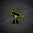 Telescope-V2-Neon-Sign-22x24-WS-B-YELLOW