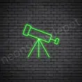 Telescope-V2-Neon-Sign-22x24-WS-C-GREEN