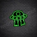 UFO-V3-Neon-Sign-22x24-WS-B-GREEN