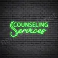 Counseling-Services-Neon-Sign-11x24-WS-C-GREEN