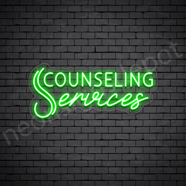 Counseling-Services-Neon-Sign-11x24-WS-C-GREEN Counseling-Services-Neon-Sign-11x24-WS-C-GREEN