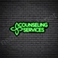 Counseling-Services-V3-Neon-Sign-9x24-WS-B-GREEN