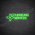 Counseling-Services-V3-Neon-Sign-9x24-WS-C-GREEN
