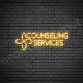 Counseling-Services-V3-Neon-Sign-9x24-WS-C-ORANGE