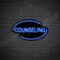 Blue Counseling V3 Neon Sign