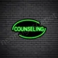 Green Counseling V3 Neon Sign