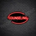 Red Counseling V3 Neon Sign