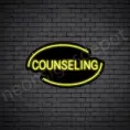Yellow Counseling V3 Neon Sign