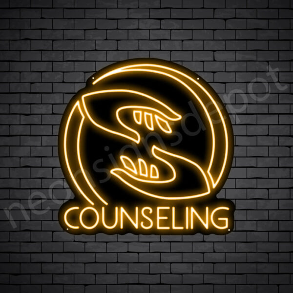Counseling-V5-Neon-Sign-24x24-WS-B-ORANGE Counseling-V5-Neon-Sign-24x24-WS-B-ORANGE