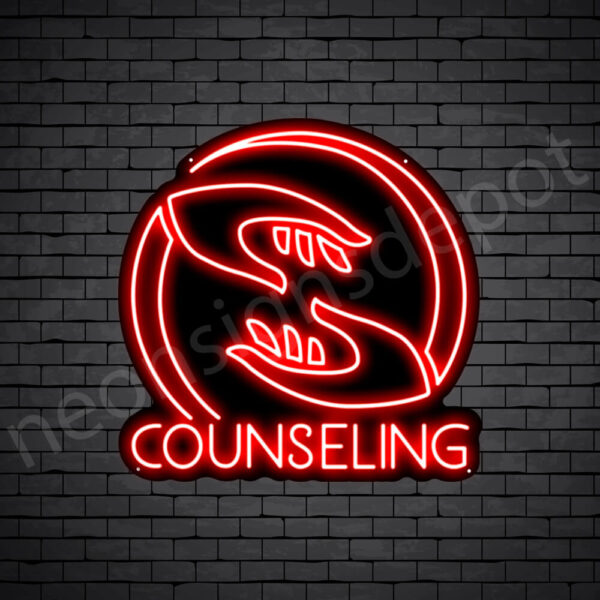 Counseling-V5-Neon-Sign-24x24-WS-B-RED Counseling-V5-Neon-Sign-24x24-WS-B-RED