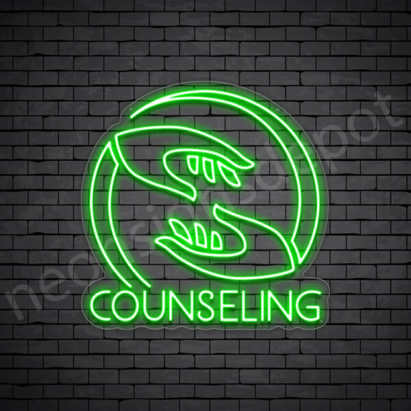 Counseling-V5-Neon-Sign-24x24-WS-C-GREEN Counseling-V5-Neon-Sign-24x24-WS-C-GREEN