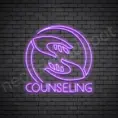 Counseling-V5-Neon-Sign-24x24-WS-C-PURPLE
